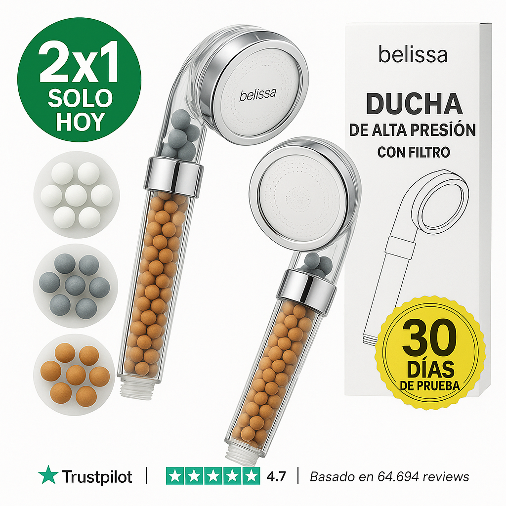 1 + 1 GRATIS Belissa™ – La ecoducha que convierte tu baño en un spa relajante cada día en casa (+ Envío Gratis en España)