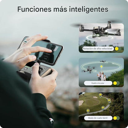 Dron SkyGuard Pro™ | Vuela como un piloto experto sin miedo a perder tu dron con Envío GRATIS. *(Hoy Auriculares Envolventes Gratis + Doble cámara 4K + 2 baterías + Maletín incluido)