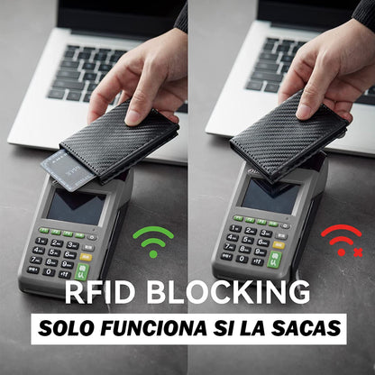 RFID WALLET - La cartera futurista que bloquea los robos