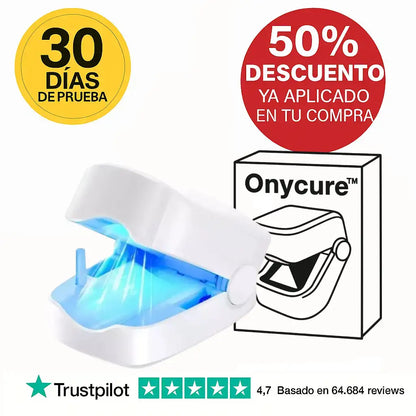 OnyCure™ – Descalzate sin excusas: uñas más claras y presentables en solo 3 semanas. Tecnología profesional UV (+Envío GRATIS)