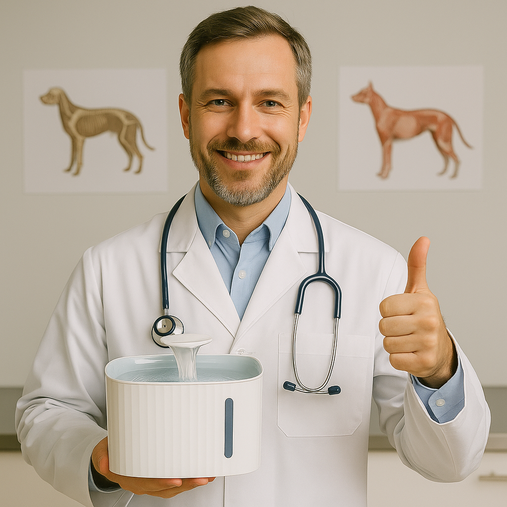 HidraPet™ –  La primera fuente que te libera de preocupaciones, atrayendo a tu gato para que se mantenga hidratado este verano, incluye 2 filtros lavables + 3 filtros de salida de agua para 9 meses + triple filtrado + garantía de 5 años (+Envío GRATIS)