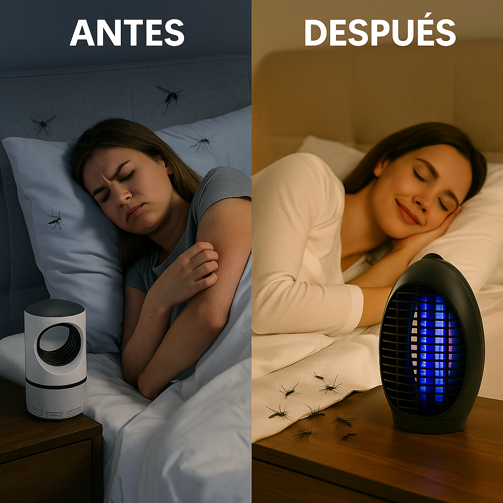 1 + 1 GRATIS | ZenFly™ – El único que elimina mosquitos de verdad sin químicos ni esfuerzo (Tecnología UV 360º)(+Envío GRATIS)