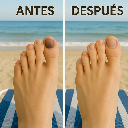 OnyCure™ – Descalzate sin excusas: uñas más claras y presentables en solo 3 semanas. Tecnología profesional UV (+Envío GRATIS)