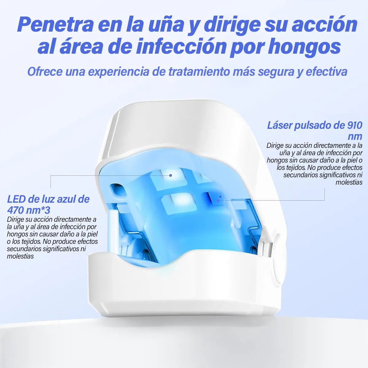 OnyCure™ – Descalzate sin excusas: uñas más claras y presentables en solo 3 semanas. Tecnología profesional UV (+Envío GRATIS)