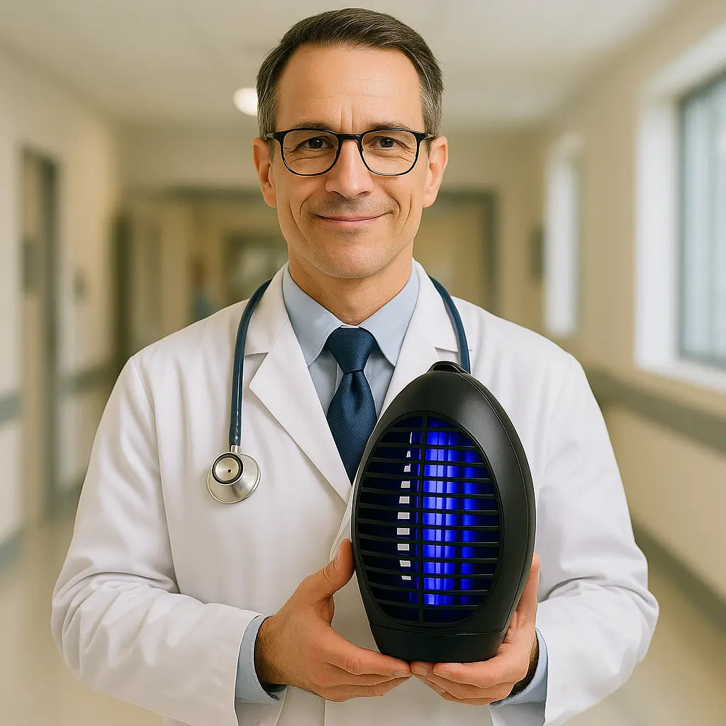 1 + 1 GRATIS | ZenFly™ – El único que elimina mosquitos de verdad sin químicos ni esfuerzo (Tecnología UV 360º)(+Envío GRATIS)