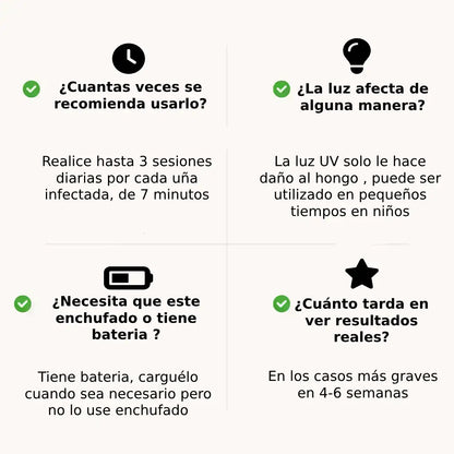 OnyCure™ – Descalzate sin excusas: uñas más claras y presentables en solo 3 semanas. Tecnología profesional UV (+Envío GRATIS)