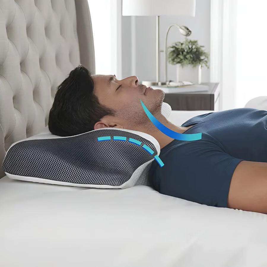 COMFORT MAX VISCOELÁSTICA™ - Te sentirás más descansada y sin dolores de cuello o TE DEVOLVEMOS EL DINERO (Incluye funda).