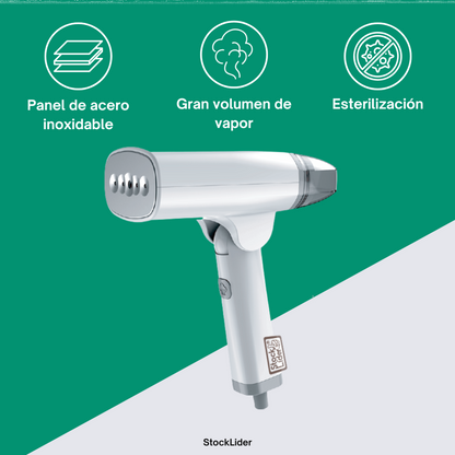 VerticalStream Pro™ - La plancha vertical profesional que elimina arrugas 3 veces más rápido, incluso sin tabla de planchar. 1300W 85ml (Hoy con Envío Gratis y oferta única hasta agotar stock)